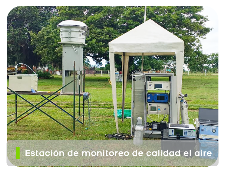 Estación de monitoreo de calidad del aire