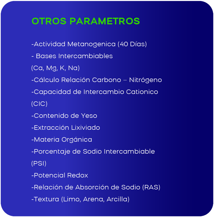 Analisis Agua